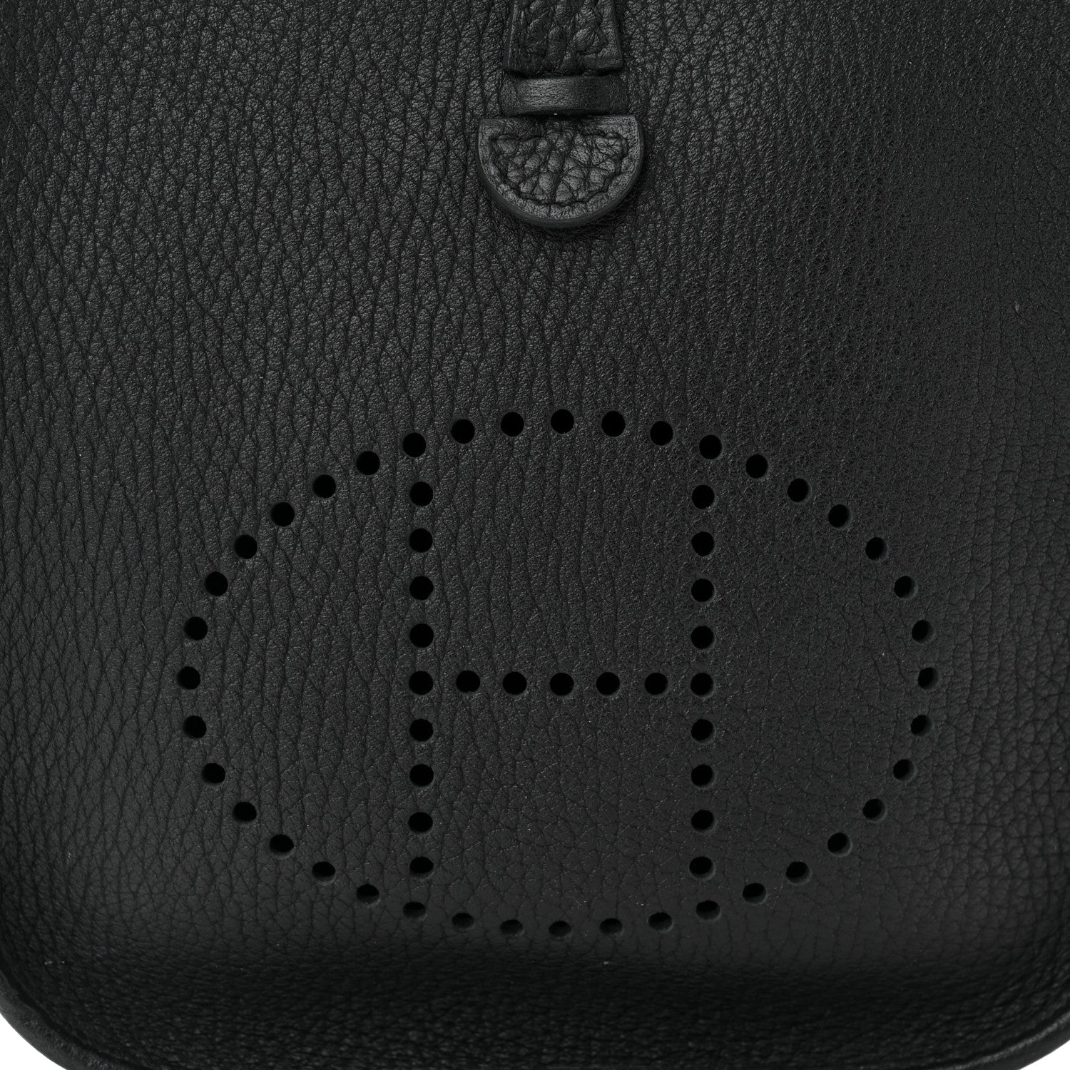 Hermes Taurillon Clemence Evelyne TPM Black 8 of 10