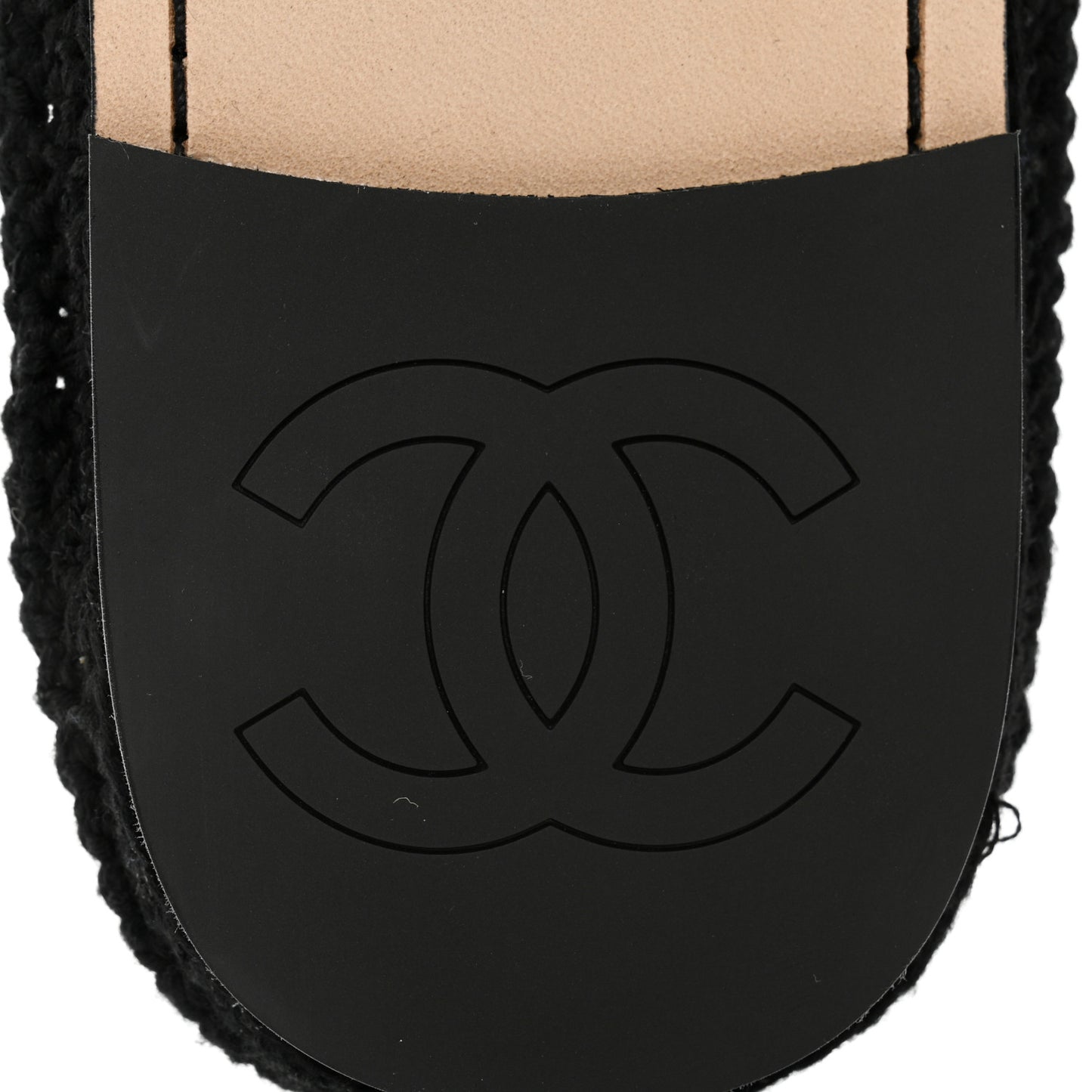 Crochet Mules 37 Ivory Black