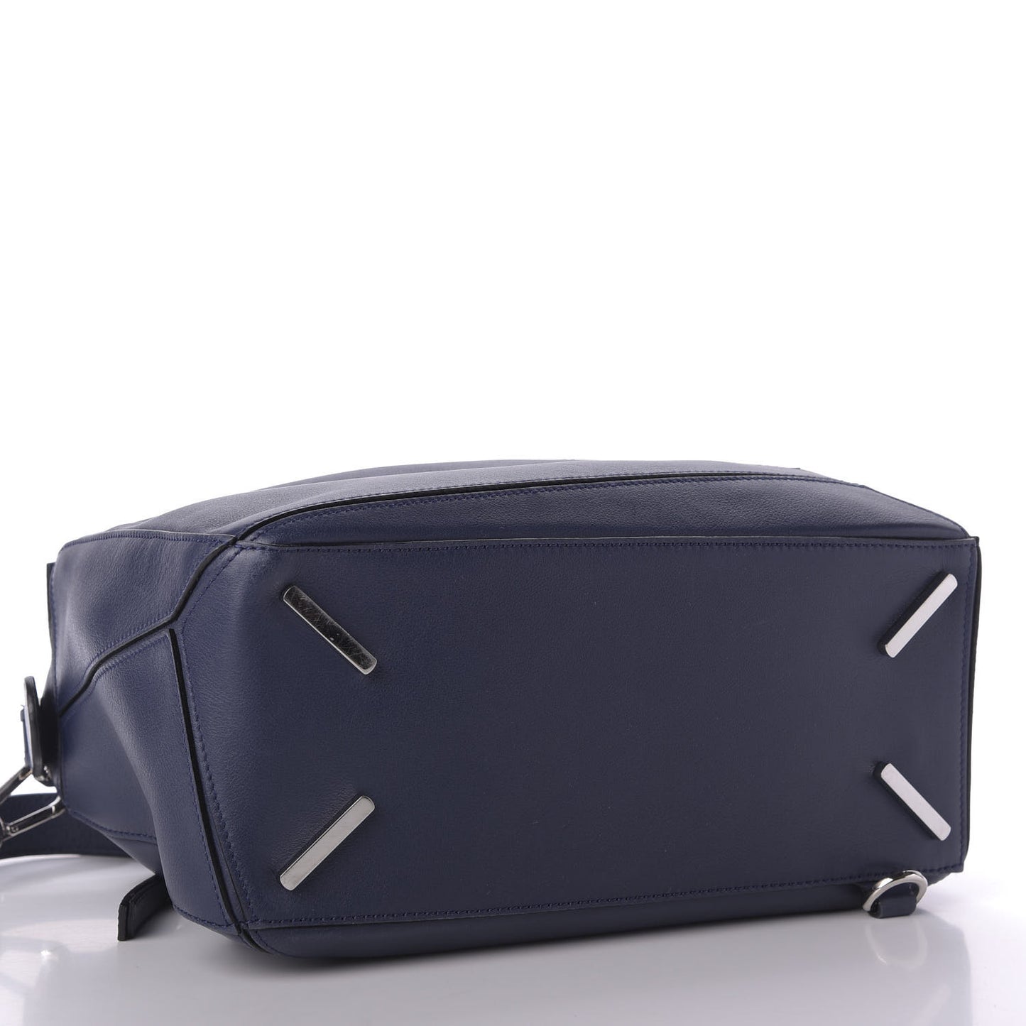 Calfskin Medium Puzzle Bag Marine
