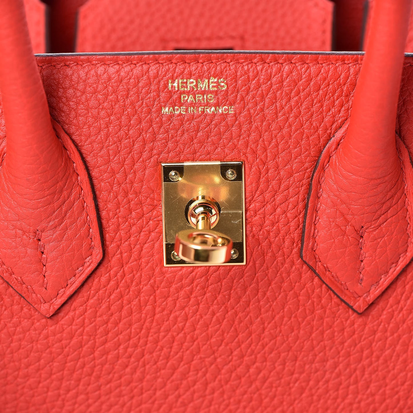 Togo Birkin 25 Rouge De Coeur