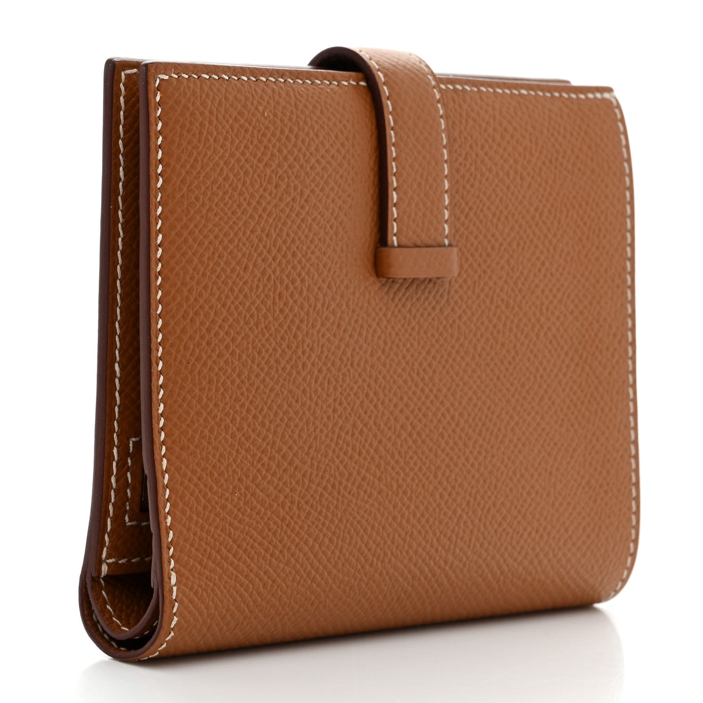 Epsom Bearn Compact Wallet Gold