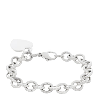 Tiffany Sterling Silver Heart Tag Toggle Bracelet 2 of 3