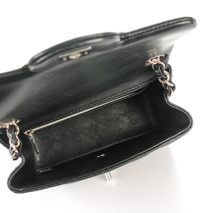 Chanel Lambskin Quilted Mini Square Flap Black 5 of 7