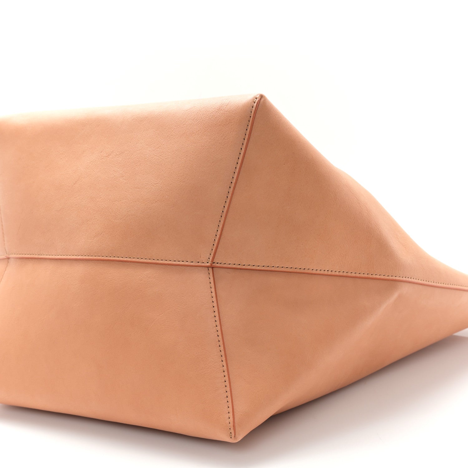 Mansur Gavriel Vegetable Tanned Calfskin Everyday Soft Tote Cammello 10 of 11
