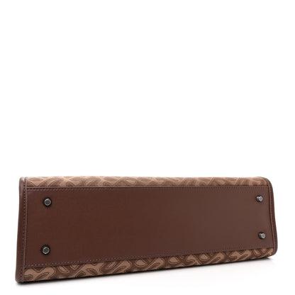 Telfar Monogram Jacquard Medium Shopping Bag Tan 4 of 10