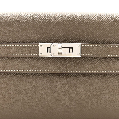 Hermes Epsom Kelly Longue Wallet Etoupe 8 of 8