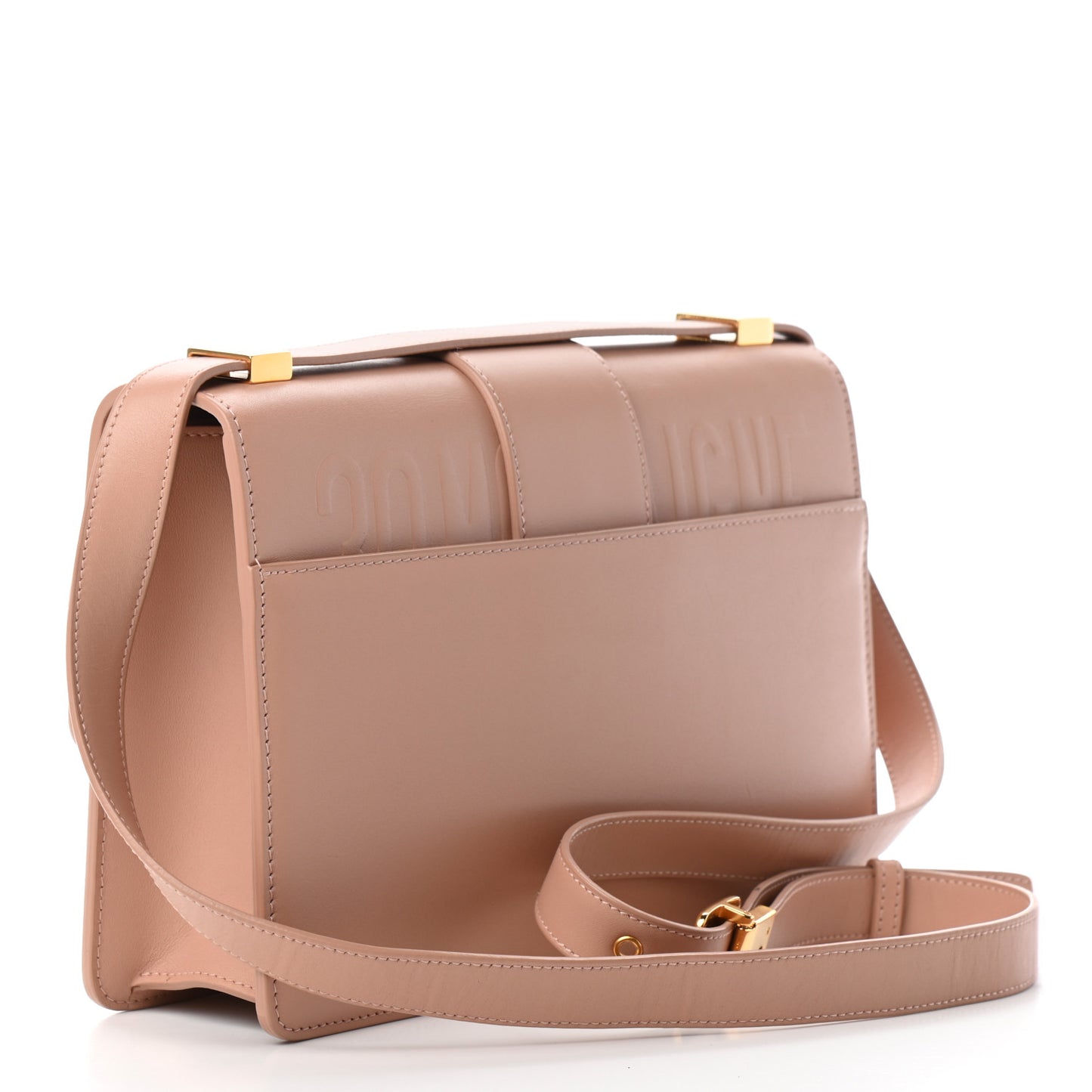 Calfskin 30 Montaigne Flap Bag Rose Des Vents