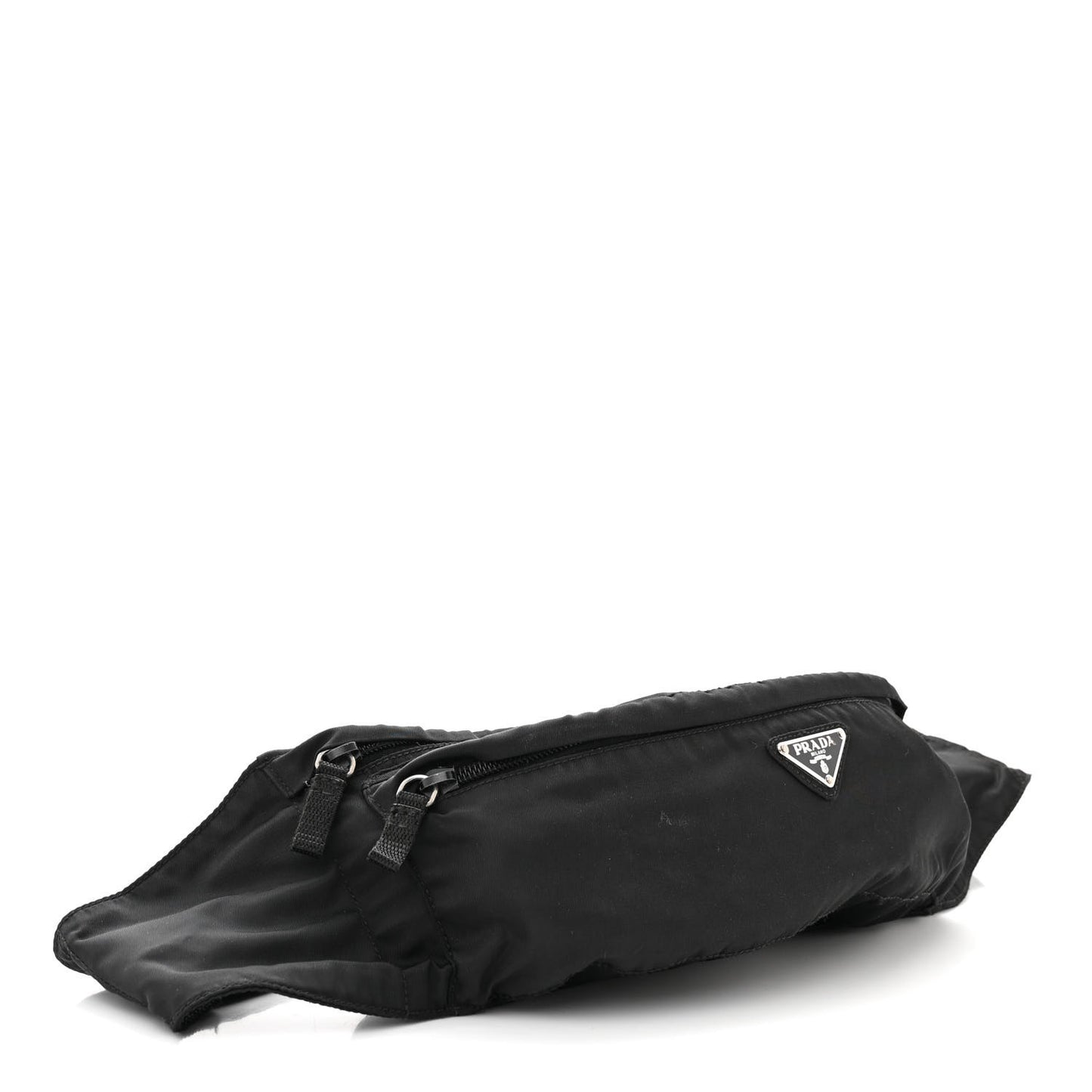 Tessuto Nylon Montagna Belt Bag Black