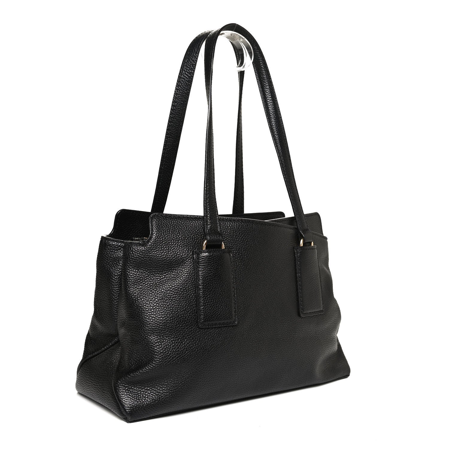 Marc Jacobs Pebbled Calfskin Tote Black 3 of 11