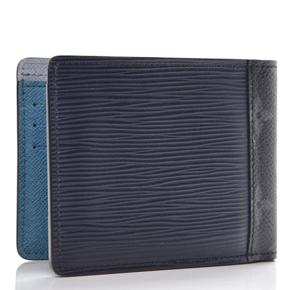 Louis Vuitton Epi Patchwork Monogram Eclipse Multiple Wallet 3 of 9