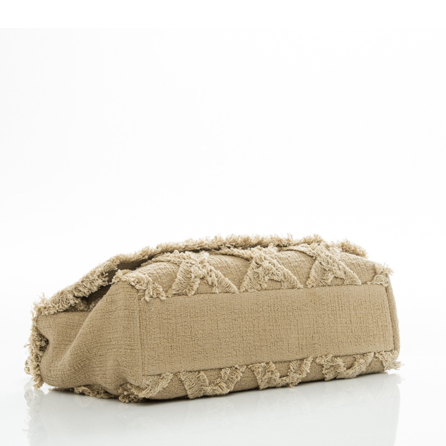 Chanel Tweed Nature Flap Dark Beige 4 of 7