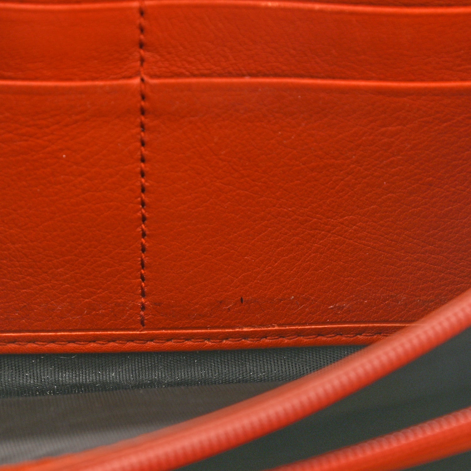 Gucci Calfskin Microguccissima Zip Around Wallet Orange 8 of 8