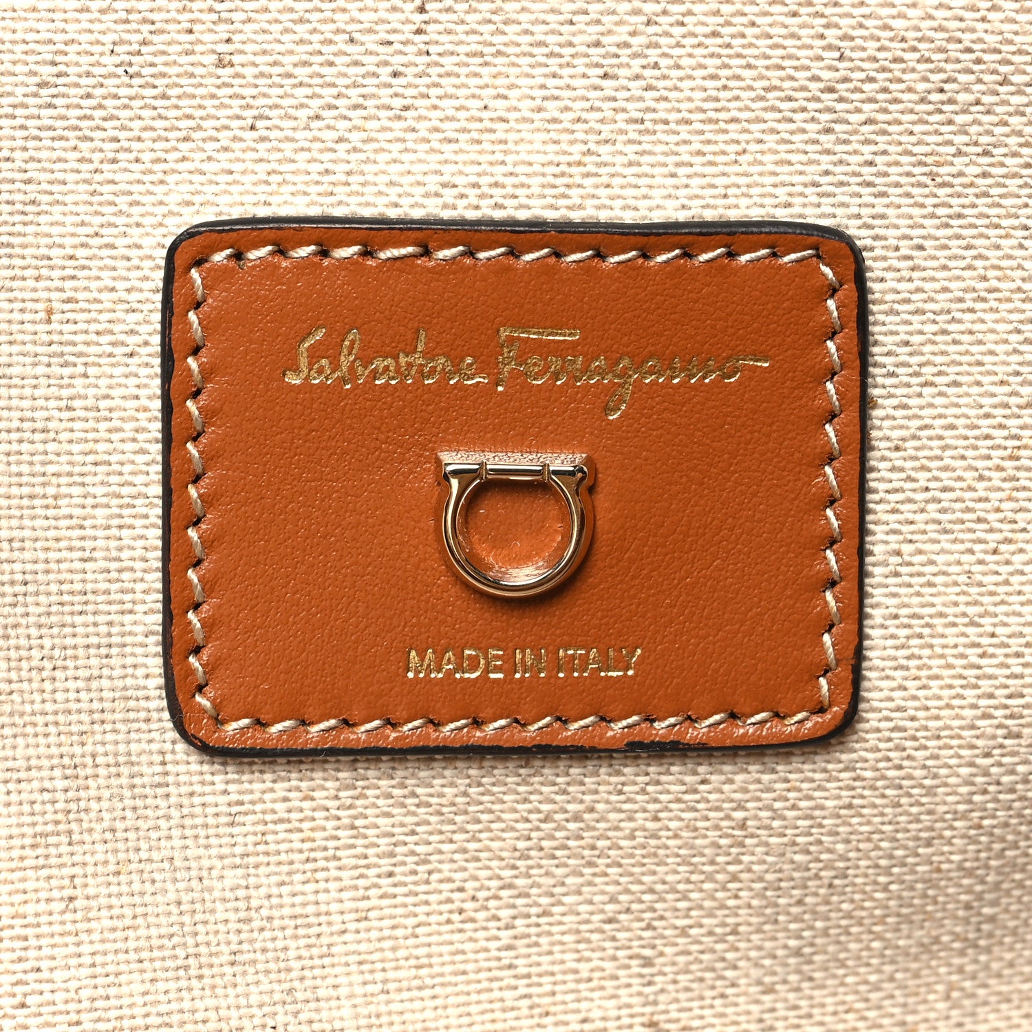 Salvatore Ferragamo Raffia Large The Studio Box Bag Natural 6 of 9