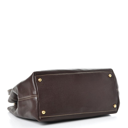 Chanel Caviar CC Tote Brown 5 of 8