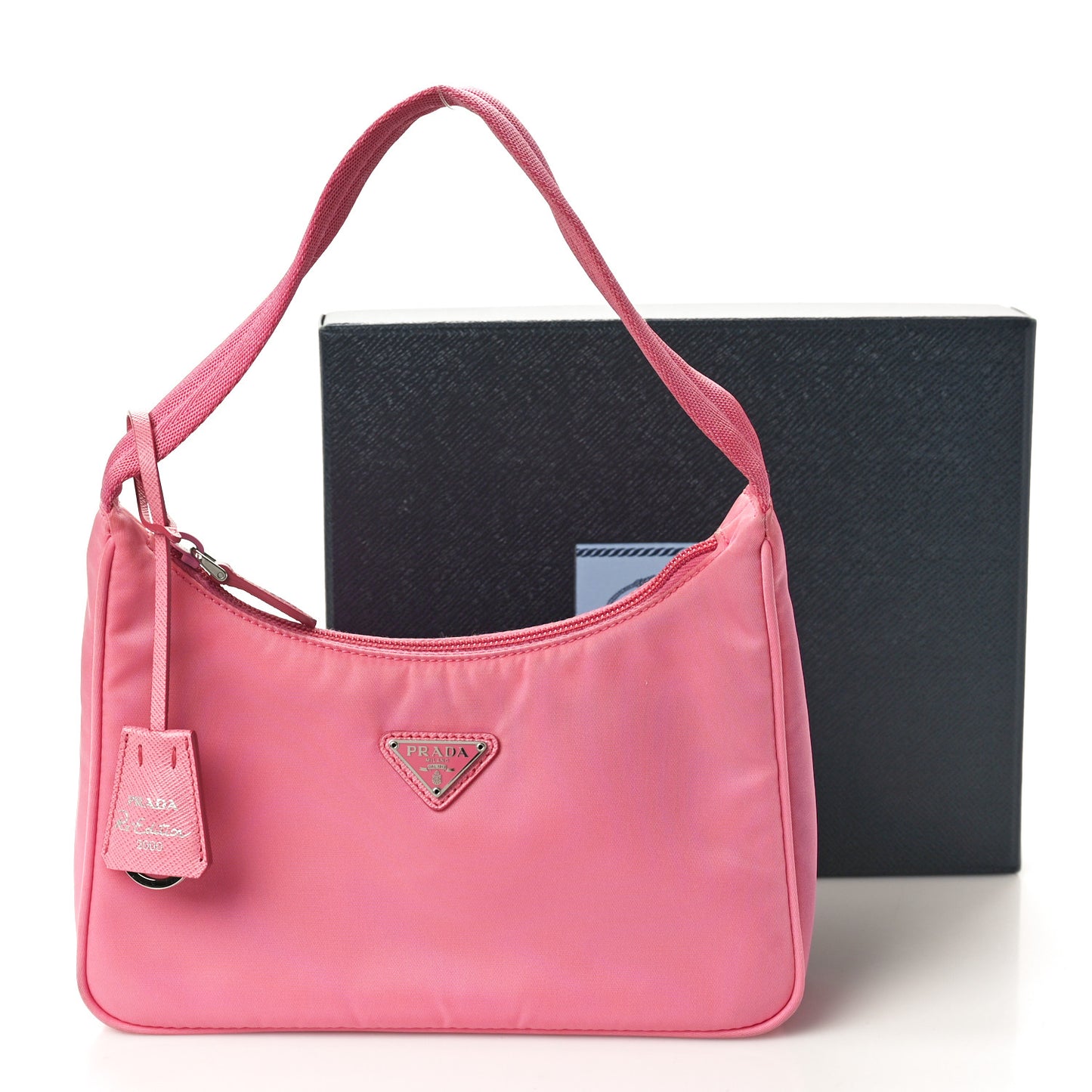 Tessuto Nylon Mini Re-Edition 2000 Bag Begonia