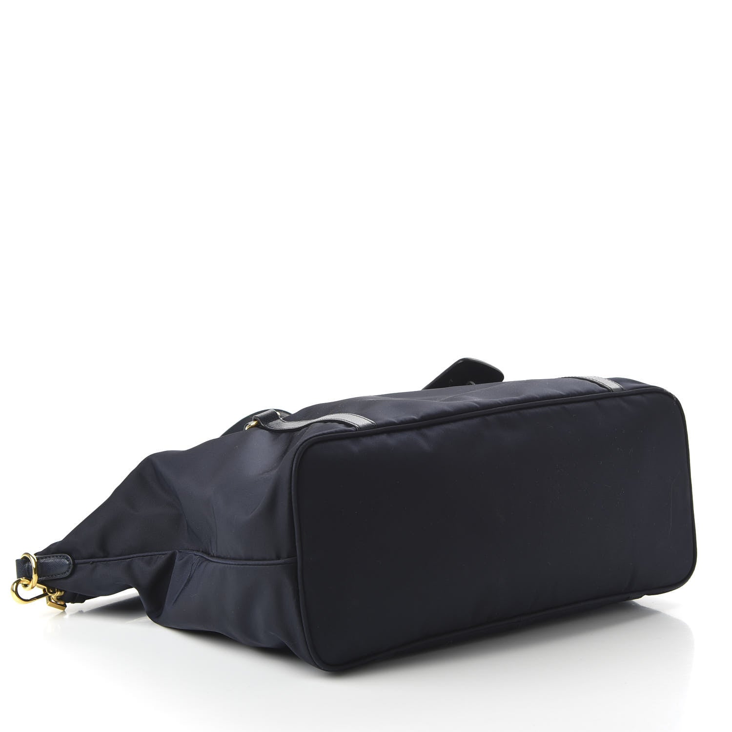 Prada Tessuto Nylon Saffiano Tote Baltico 4 of 9