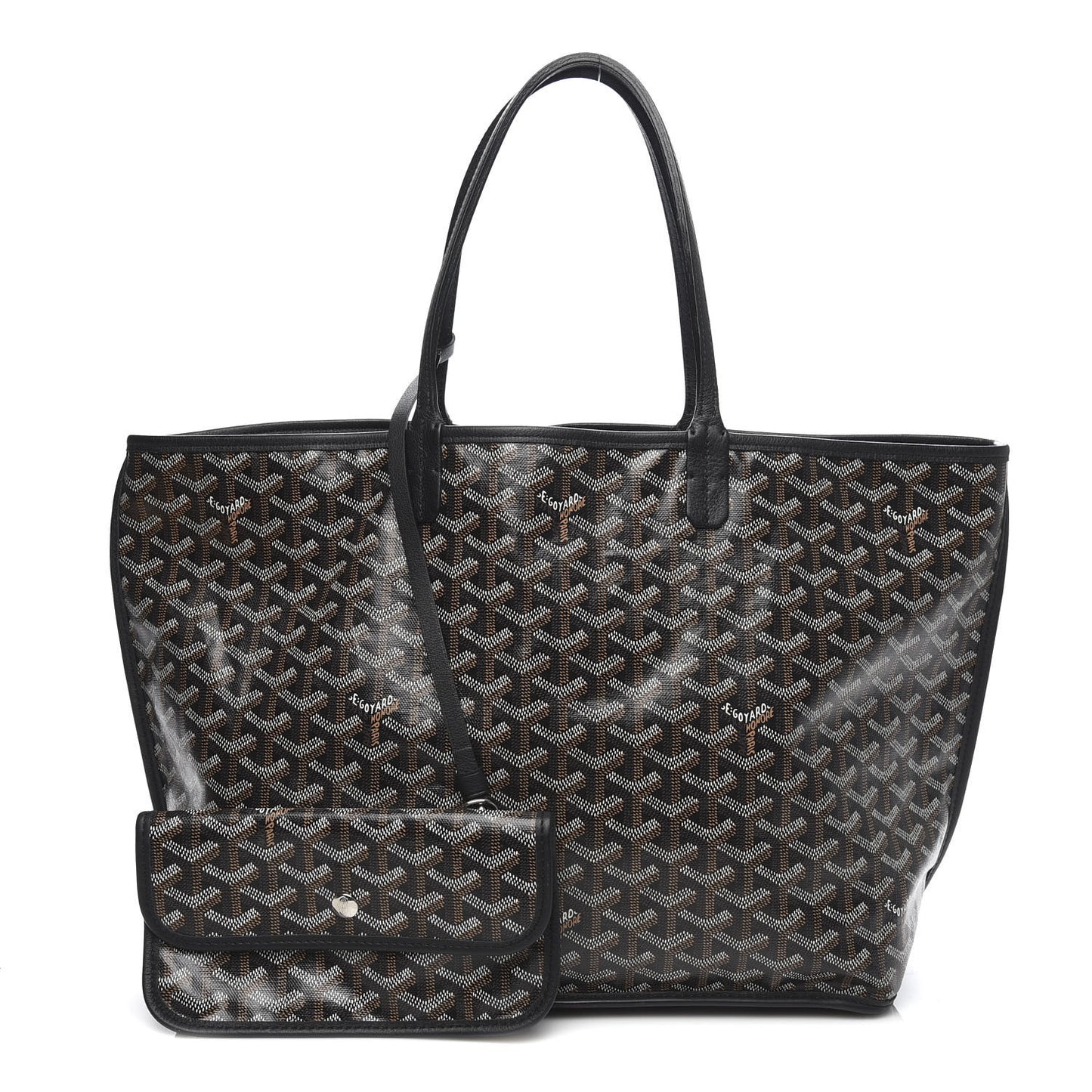 Goyardine Reversible Anjou PM Black