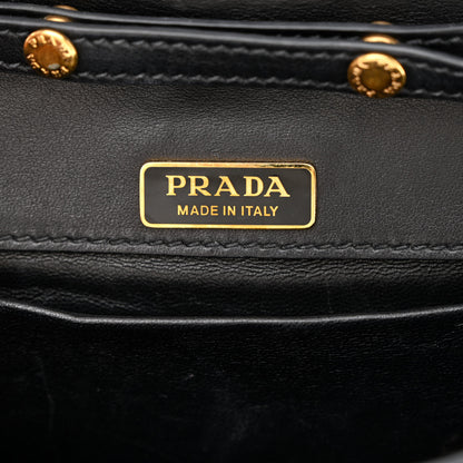 Prada City Calf Saffiano Cahier Astrology Bag Black 6 of 11