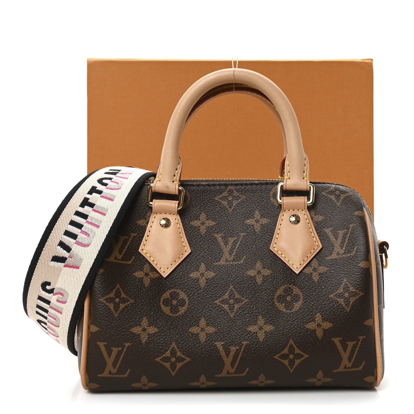 Monogram Speedy Bandouliere 20 Black