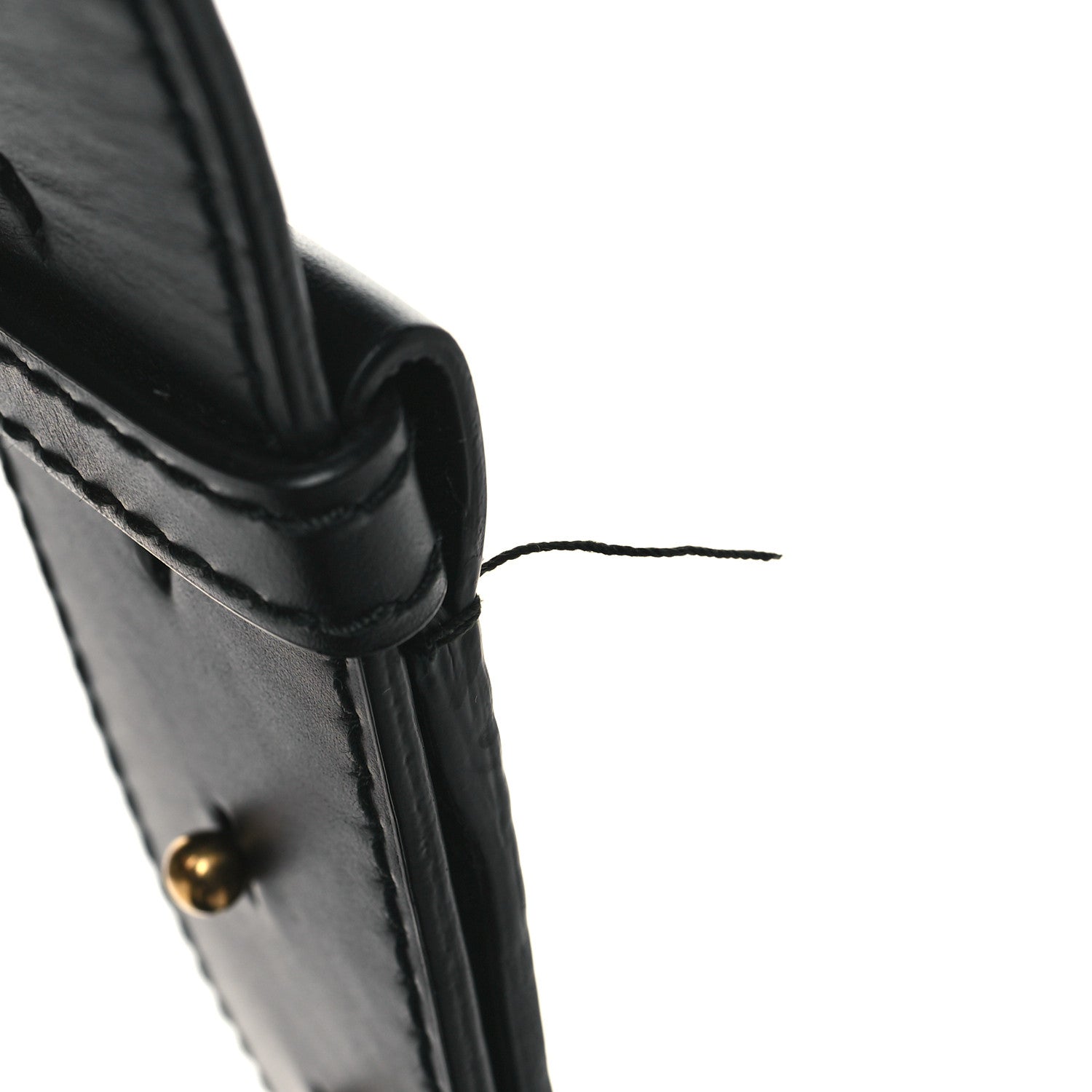 Christian Dior Calfskin Mini D Fence Saddle Bag Black 11 of 11