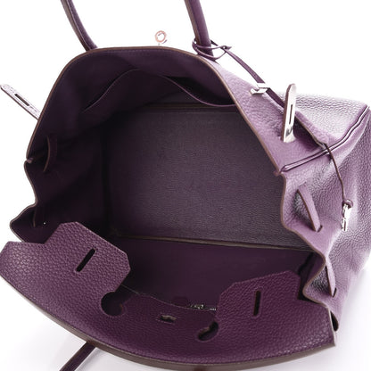 Hermes Fjord Birkin 35 Cassis 8 of 34