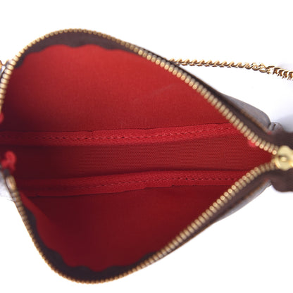 Louis Vuitton Damier Ebene Mini Pochette Accessories 5 of 8