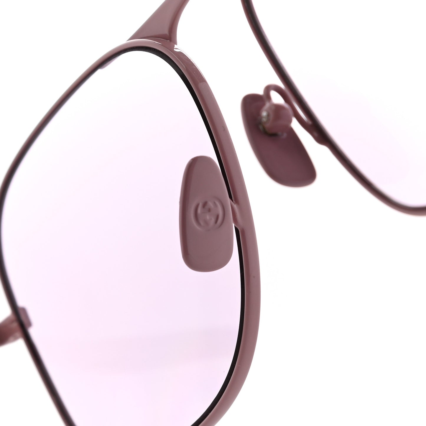 Square Aviator Sunglasses GG0335S Violet