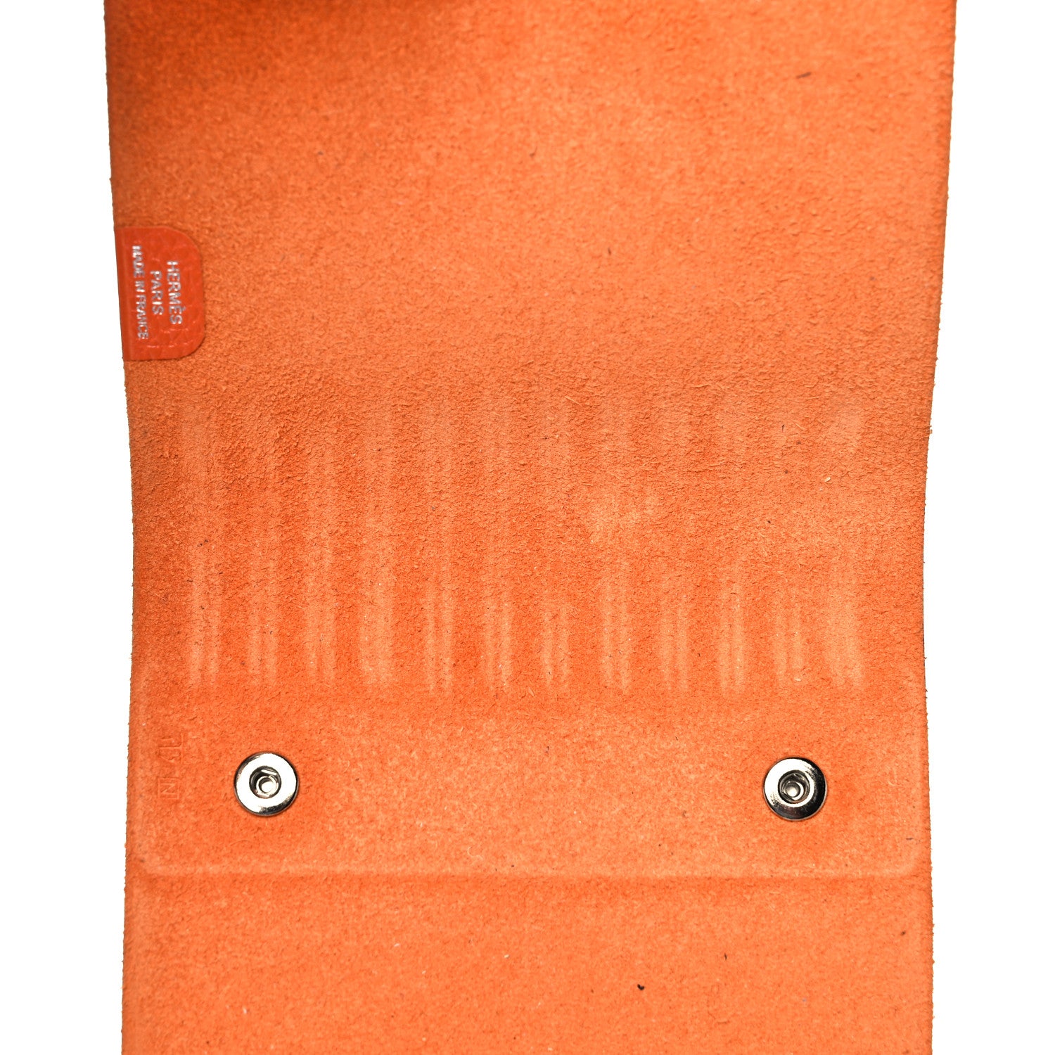 Hermes Togo Ulysse Mini Notebook Orange 8 of 10
