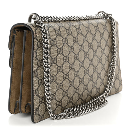 Gucci GG Supreme Monogram Small Dionysus Shoulder Bag Taupe 3 of 11