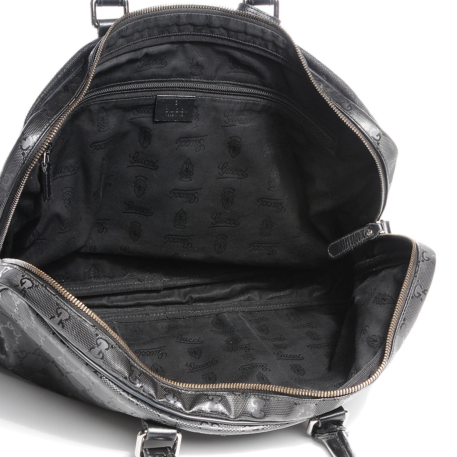 Gucci Imprime Monogram Medium Briefcase Black 5 of 9