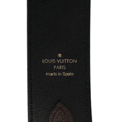 Louis Vuitton Monogram Bandouliere Shoulder Strap Black 3 of 5