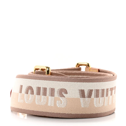 Louis Vuitton Jacquard Speedy Bandouliere 20 Shoulder Strap Beige 2 of 3