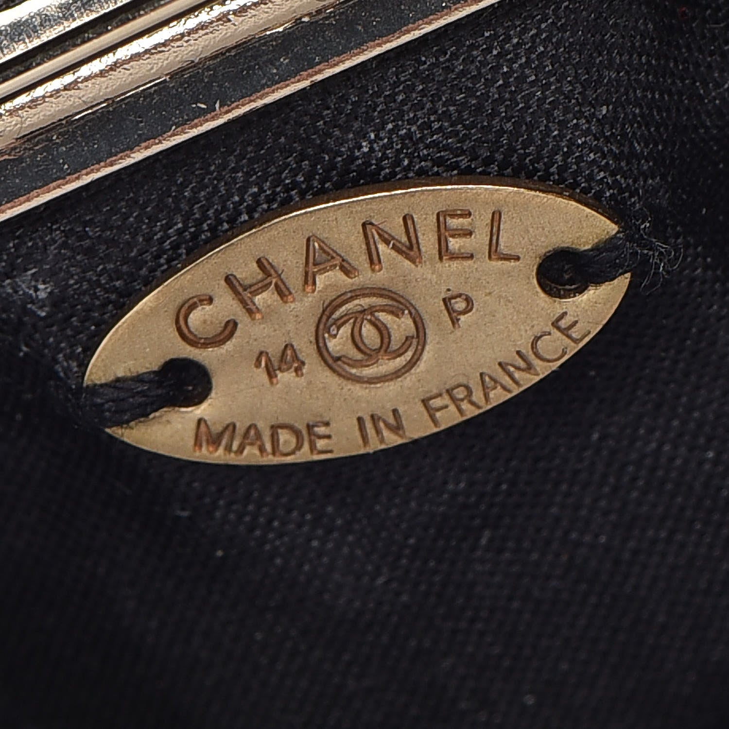 Chanel Tweed Pearl Camellia Brooch Black White Grey 4 of 5