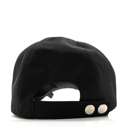 Hermes Cotton Miles H Circle Hat 58 Black 6 of 10
