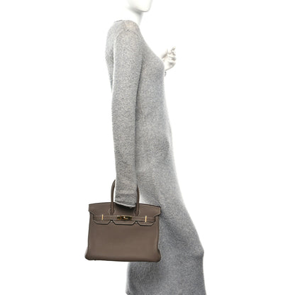 Hermes Togo Birkin 30 Etoupe 2 of 10