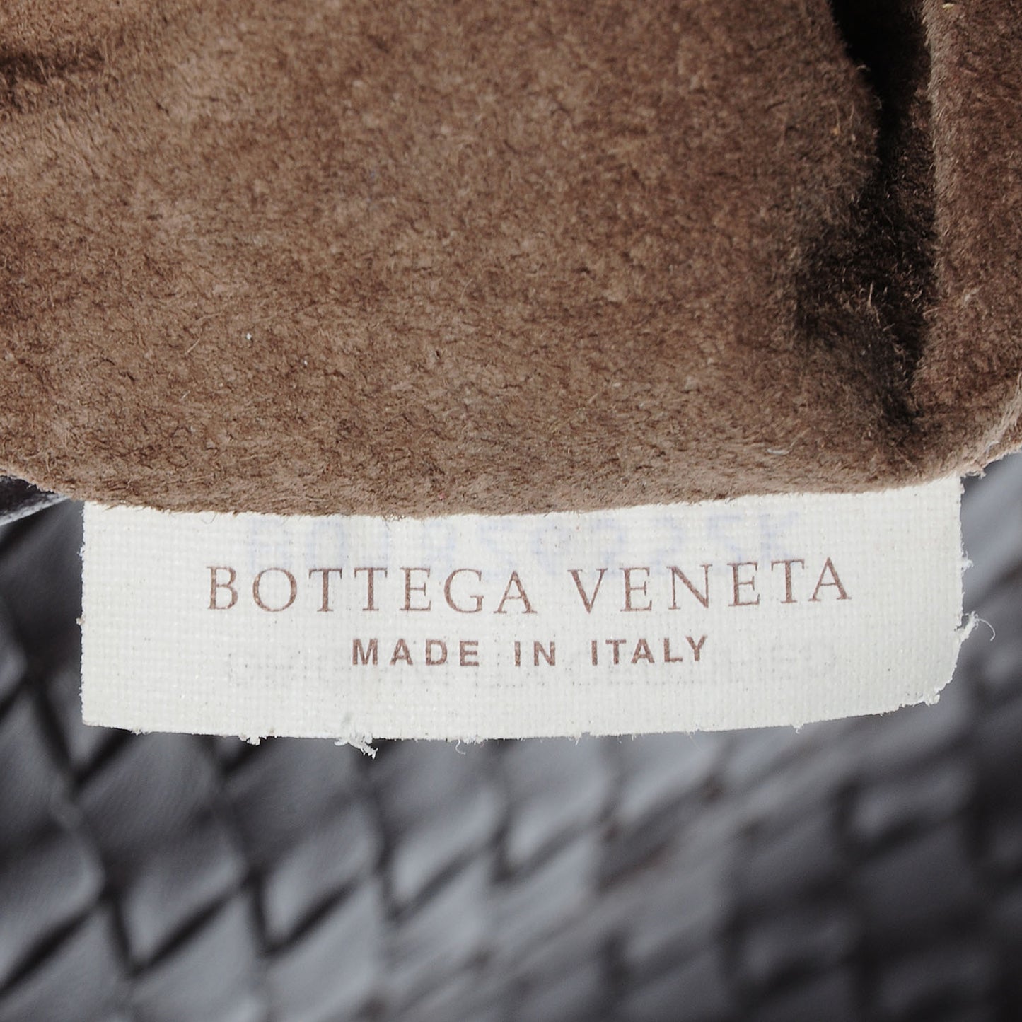 Nappa Intrecciato Large Veneta Hobo Ebano