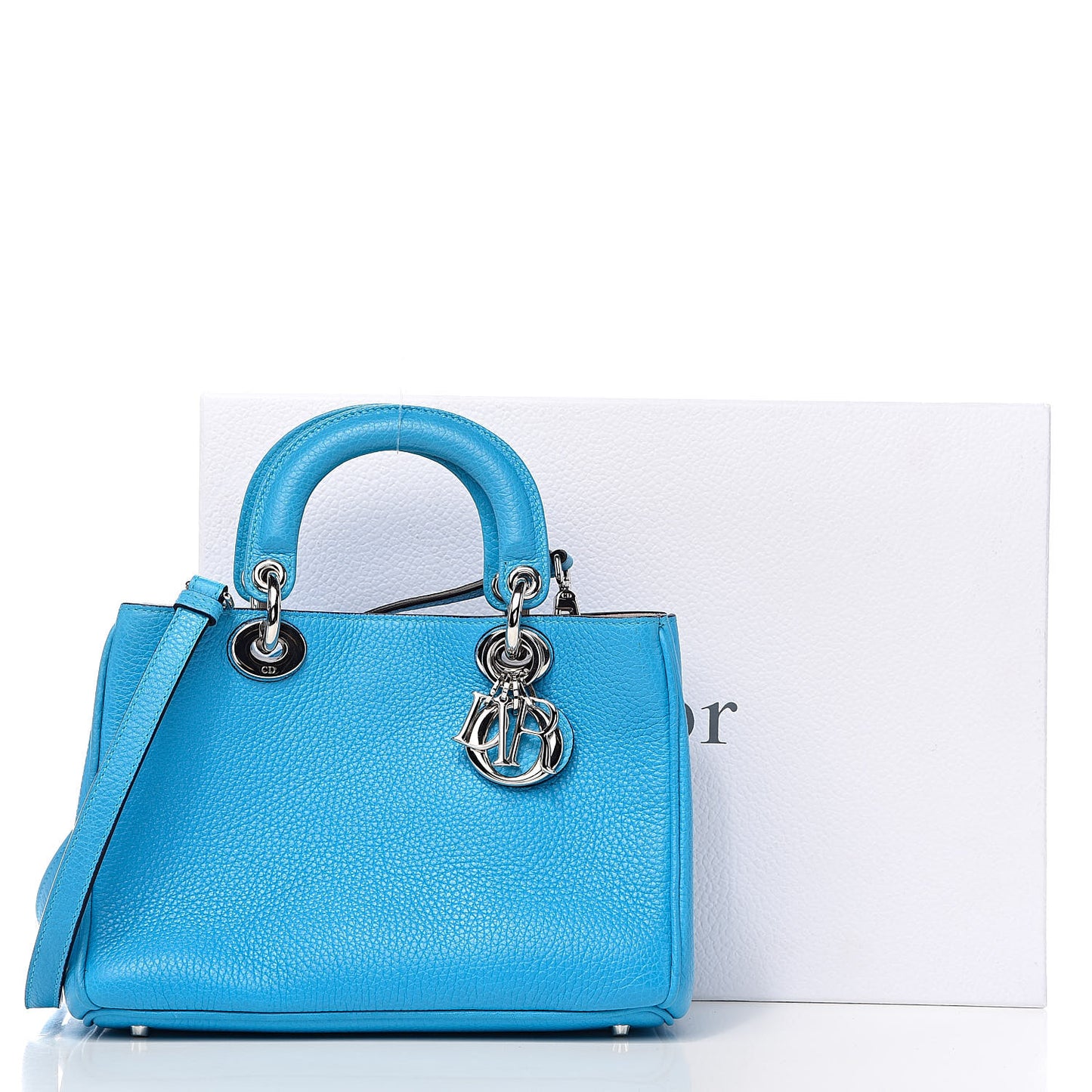 Bullcalf Mini Diorissimo Tote Bleu Nosy