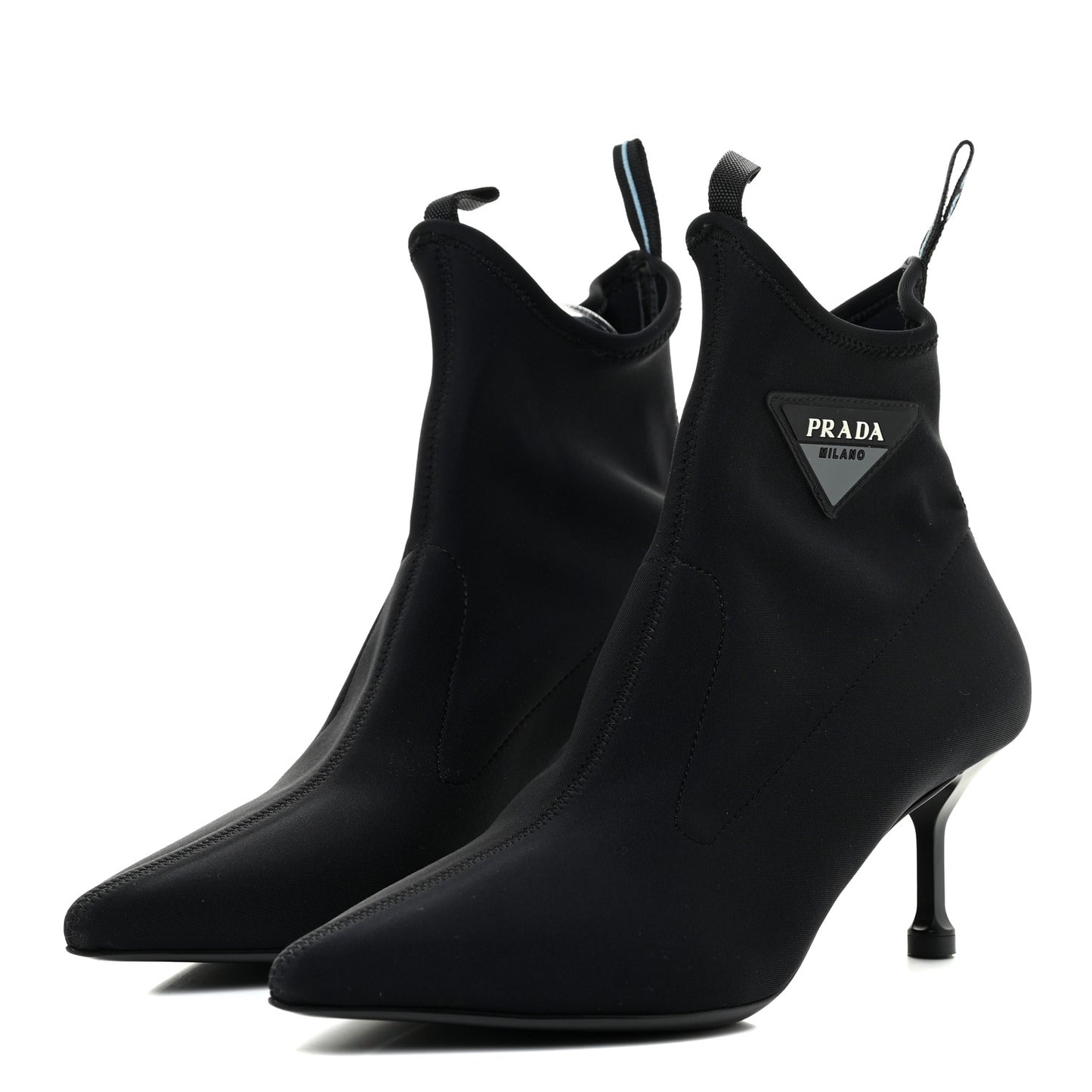 Neoprene Pointed 65 Sock Boots 38 Black