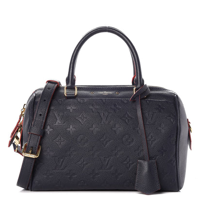 Louis Vuitton Empreinte Speedy Bandouliere 25 NM Marine Rouge 1 of 8