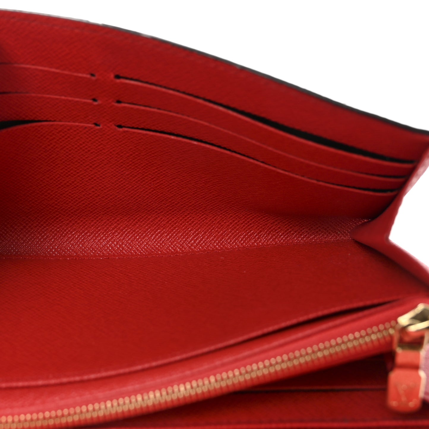 Monogram Sarah Wallet NM Coquelicot