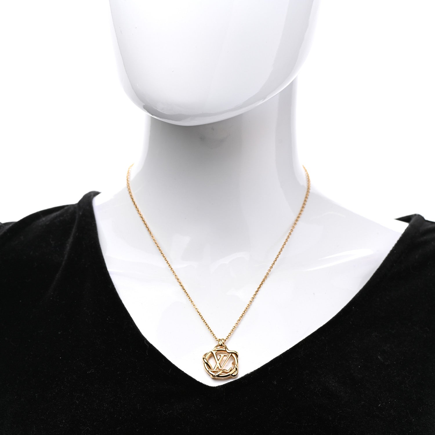 Louis Vuitton Metal Garden Louise Necklace 2 of 7