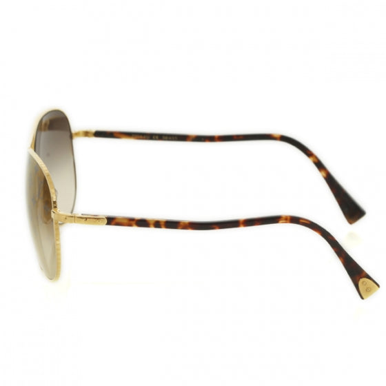 Louis Vuitton Conspiration Pilote Aviator Sunglasses Gold 2 of 10