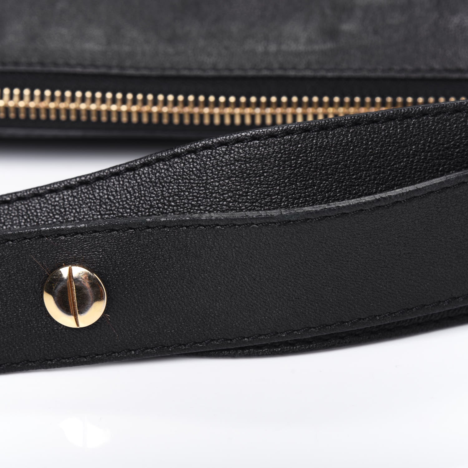 Chloe Sheepskin Vanessa Chain Shoulder Bag Black 22 of 23