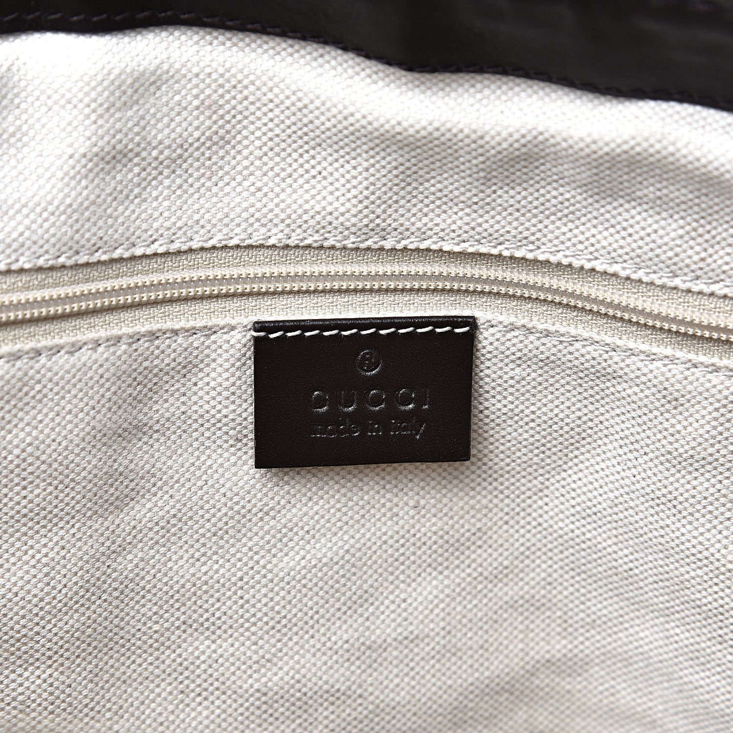 Gucci Monogram Large Sukey Top Handle Bag Beige Dark Brown 5 of 12