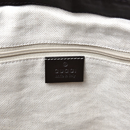 Gucci Monogram Large Sukey Top Handle Bag Beige Dark Brown 5 of 12