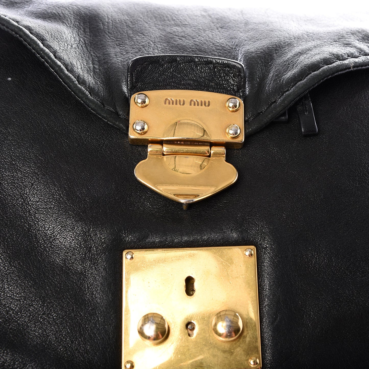 Nappa Fringe Hobo Black