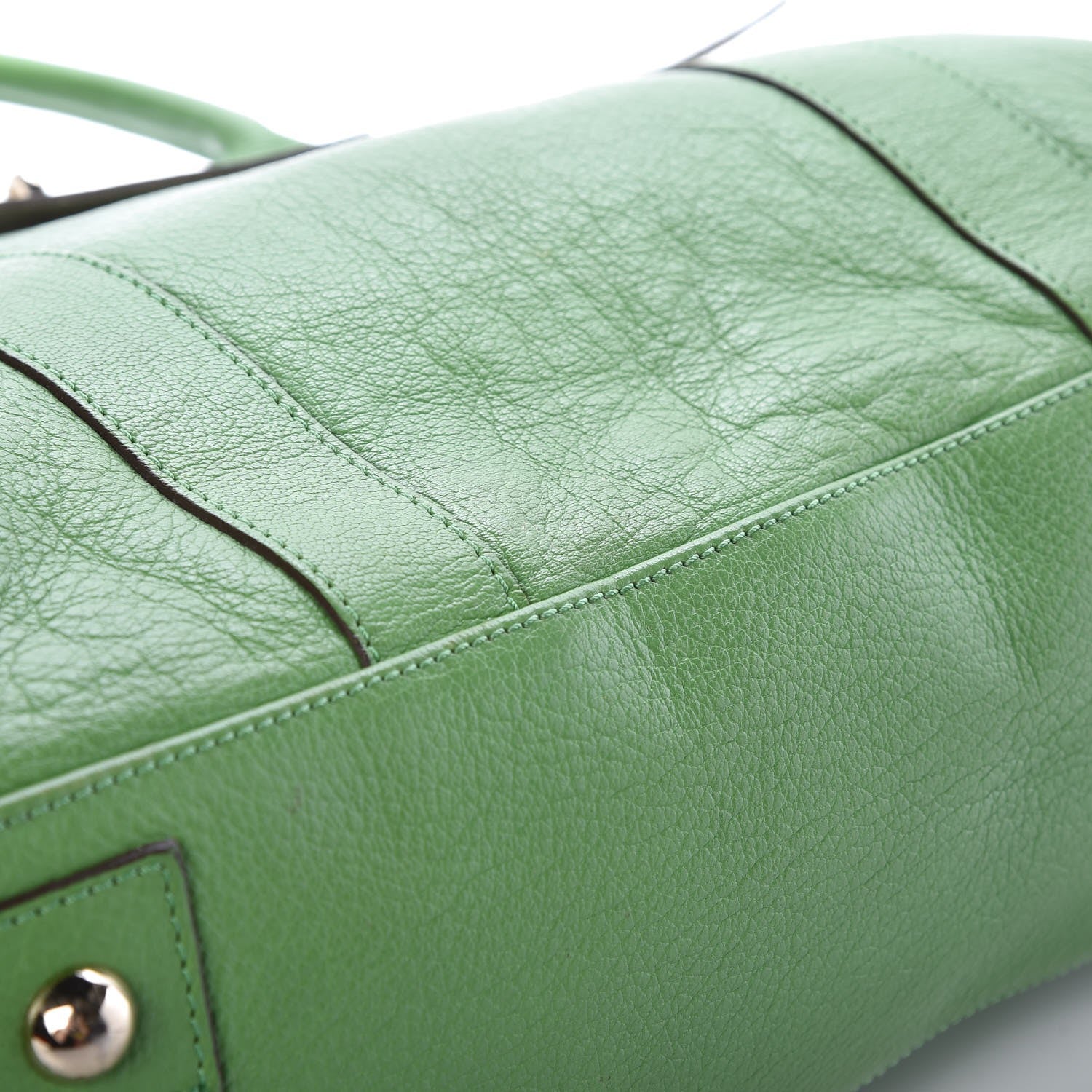 Mulberry Goatskin Bayswater Grass Green 12 of 12