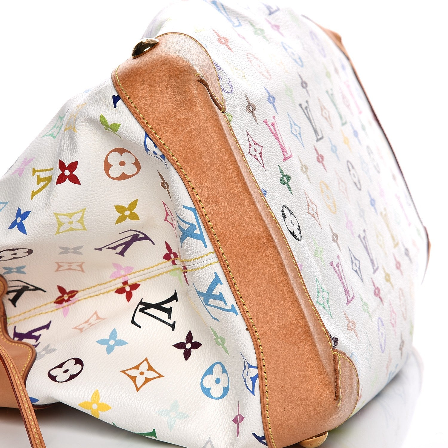 Louis Vuitton Monogram Multicolor Ursula White 10 of 12