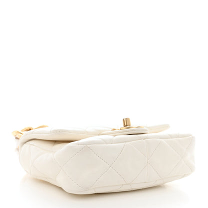 Chanel Lambskin Quilted Mini Funky Town Flap White 4 of 10