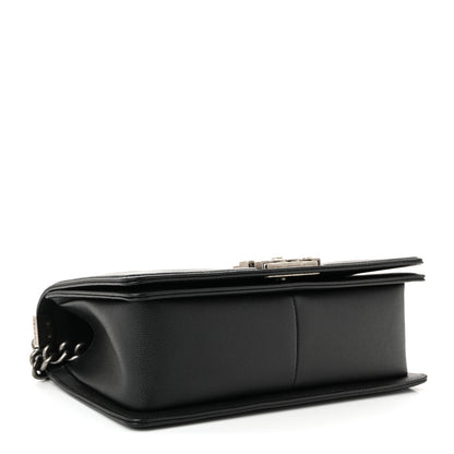 Chanel Caviar Quilted Medium Boy Flap Black 4 of 10